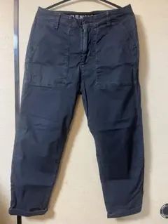 DENHAM ブラック カーゴパンツ　28
