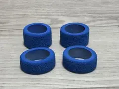 ミニ四駆　スポンジタイヤ　ブルー