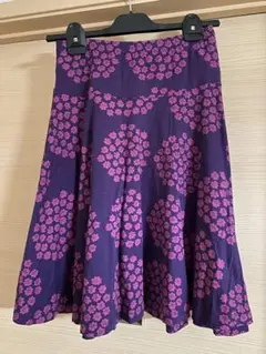 marimekko マリメッコ★プケッティ　スカート＊パープル ピンク系　ルック
