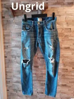 ♡Ungrid♡ ダメージデニムパンツ