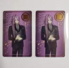 刀剣乱舞 大本丸博 祝装箔押しクリアカード 蜂須賀虎徹 2枚セット