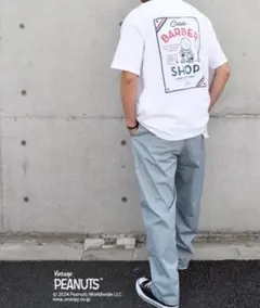 tシャツ SHIPS any: SNOOPY コラボ カルチャー グラフィック
