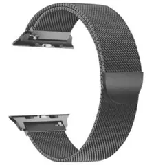 【新品】AppleWatch メッシュバンド ブラック サマーセール 高級感