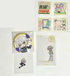 エイトリ 糖衣 缶バッジ まねきねこ シール クリアシート