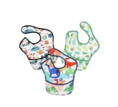 ベビービブ 3枚パック 超軽量 防水 洗濯可能 汚れ 油 防臭 5-36ヶ月