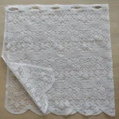 レース　カフェカーテン　90×45cm