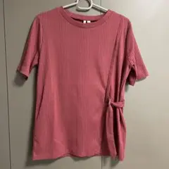 美品　HKWORK LONDON リブカットソー