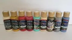 トールペイント　アクリル絵の具　アメリカーナ　9本セット(デコアート1本含む)