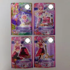 ＊美品＊ アイカツスターズ ワインレッドオーキッド パープルオーキッドアクセ