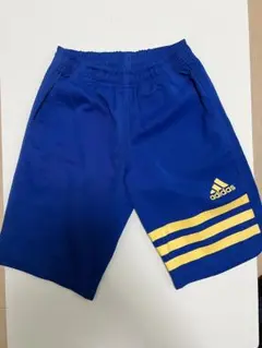 adidas 青 ハーフパンツ サイズ130