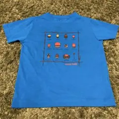 mont-bell イラスト Tシャツ 青