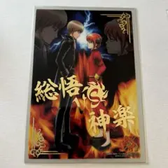 銀魂 ジャンボカードダス 沖田 神楽 クリアコレクションBIG