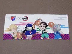 ライジングゼファーフクオカ 鬼滅の刃 コラボ フェイスタオル Bリーグ