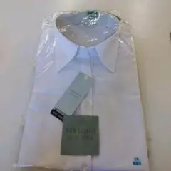 新品【パーソンズ】　ホワイト　カッターシャツ　白 ビジネス 半袖 綿100%