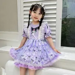 クロミ　可愛い　ドレス　コスプレ 仮装 衣装