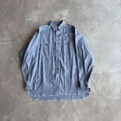 INTERIM【インテリム】シャンブレーシャツ