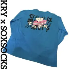 "KRY x SOXSOCKS" 匂わせは嗅いだ方が悪い ロンT