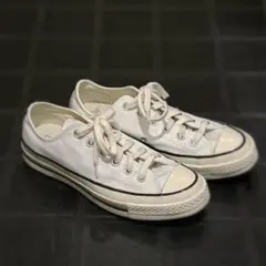 Converse ホワイト ローカットスニーカー CT70