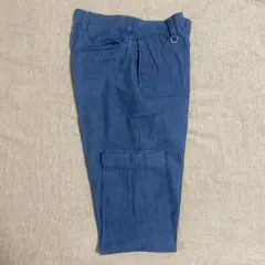 ID DAILYWEAR デニムサルエルスラックス 30インチ 日本製
