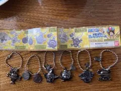 ワンピース Wメタルチャーム クロムメタルver 6種セット