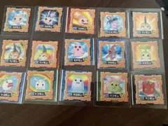 デジモンシール 15枚セット 001〜015コレクション