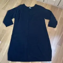 MELUMO　リネンワンピース　黒