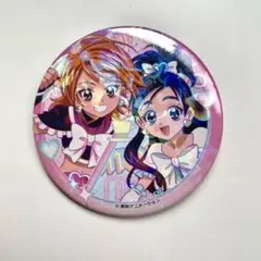 プリキュア　ズッ友カフェ　キュアブラック　キュアホワイト　缶バッジ