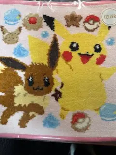 フェイラー FEILER ピカチュウ イーブイ ポッチャマ タオル 2枚セット