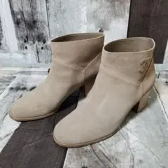 CHANEL シャネル スエード ショートブーツ