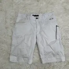 ✨ OAKLEY オークリー　ショートパンツ　ゴルフパンツ　ホワイト