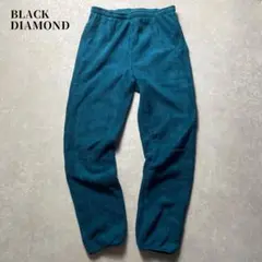BLACK DIAMOND フリースパンツ ダークグリーンパジャマリラックス古着