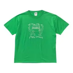 USA 古着 ロイストン小学校 エレメンタリー Tシャツ プリント グリーン