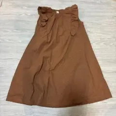 アプレレクール　ドビーサックワンピース　130
