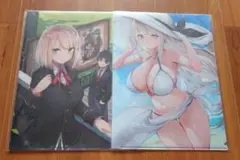 「乙女ゲー世界はモブに厳しい世界です」クリアファイル　2点セット