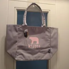新品◇kippis キッピス クマシルエット トートバッグ
