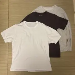 MUJI LABOTシャツ ロンT 、無印良品Tシャツ3枚セット