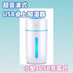 ❤️1品限り❤️超音波式USB卓上加湿器 次亜塩素酸水対応