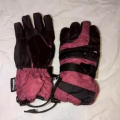 美品★3M Thinsulate スキーグローブ XTM スノーボード ピンク黒