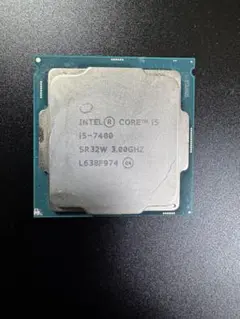 Intel i5-7400 CPU & Crucial 4GB DDR4メモリ