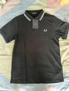 FRED PERRY フレッドペリー ポロシャツ ブラック サイズ : L