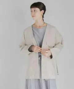 ジャケット ノーカラー mhl danton orcival uniqlo u