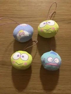 すき家　サンリオ　はぴだんぶい　ぬいぐるみマスコット4個セット