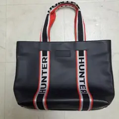 値下げしました HUNTER 防水トートバッグ 黒/赤 楽天市場】【楽天ランキング1位！】【正規取扱販売店】ハンター