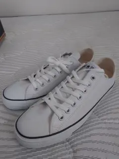 新品未使用 27.5 CONVERSE ALL STAR OX/レザー ホワイト