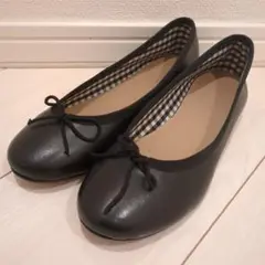 Agnes b. リボンモチーフフラットシューズ アニエスベー agnes b. リボンモチーフフラットシューズ