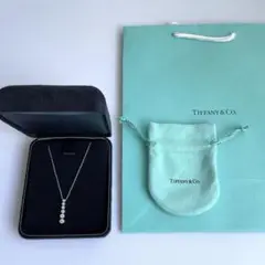 【美品】TIFFANY ジャズ グラジュエイテッド ドロップペンダント