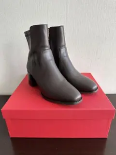 【23.5㎝】オリエンタルトラフィック チャンキーヒールミドルブーツ/1408