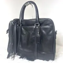 [美品] COACH コーチ　ビジネスバッグ　ブリーフケース2way 70901