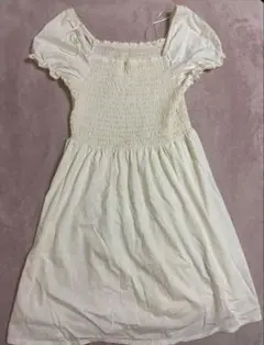 GUスクエアネックワンピース