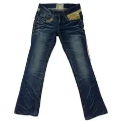 lolita jeans デニムパンツ ヒョウ柄 平成ギャル グランジ 00s
